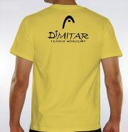 New Dimitar Tennis Academy T-Shirts - Back