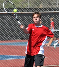 Peter Jivkov - one of the rising players of Dimitar Tennis Academy